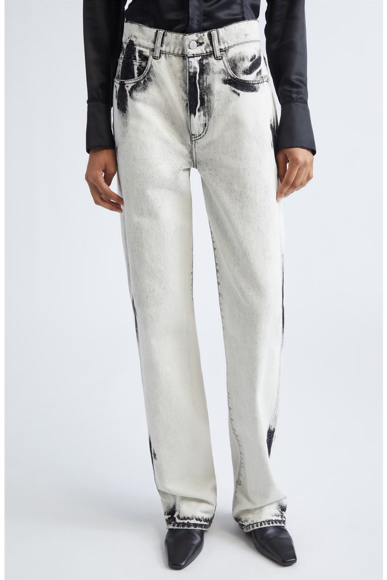 Ryman Two-Tone Jeans, Main, color, FADE OUT BLACK