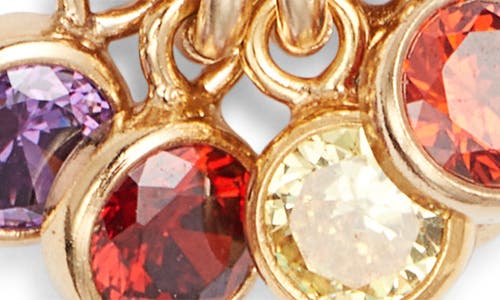 Set & Stones Multi Birthstone Charm Necklace