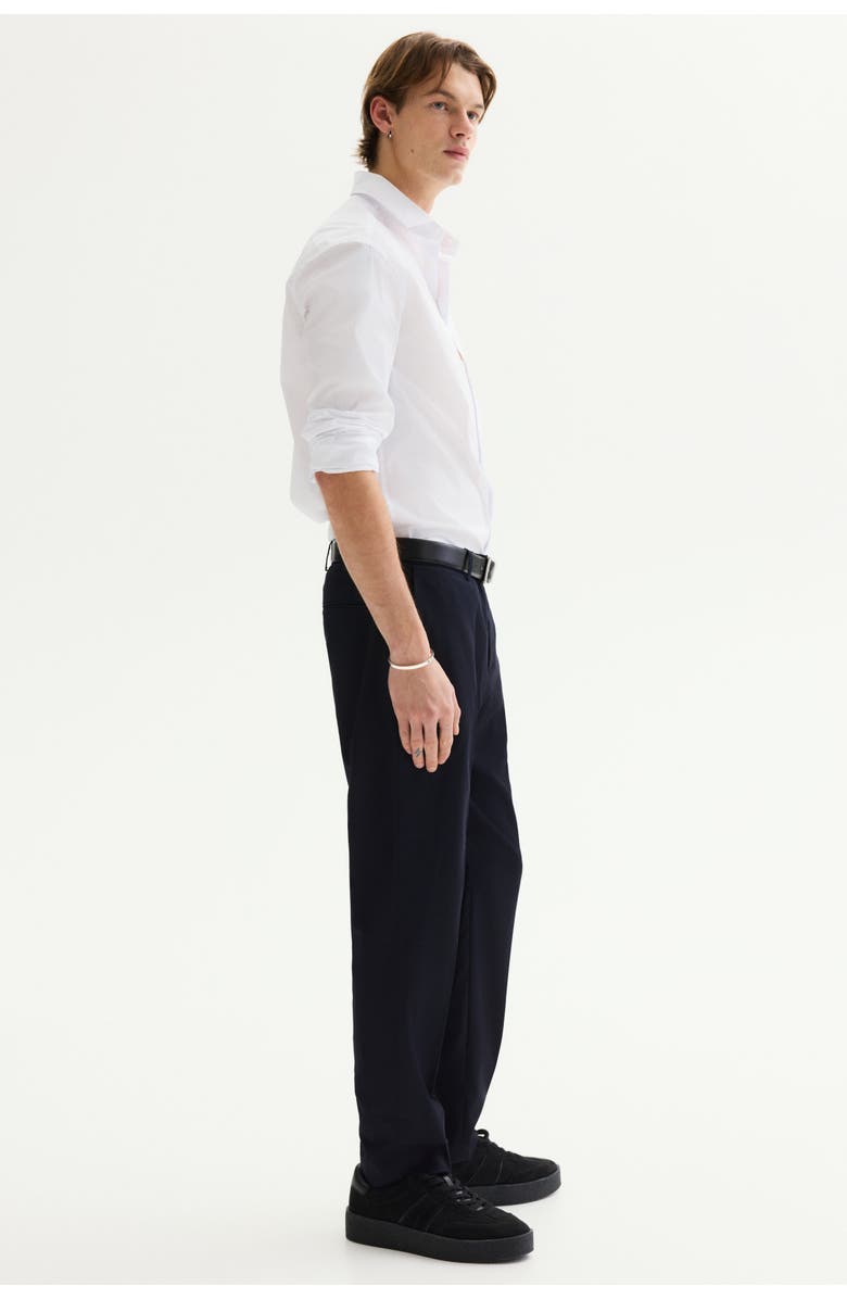 H&M Slim Fit Suit Trousers, Alternate, color, Navy Blue