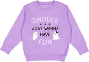 Sweet Wink Ghouls Just Wanna Have Fun Halloween Sweatshirt