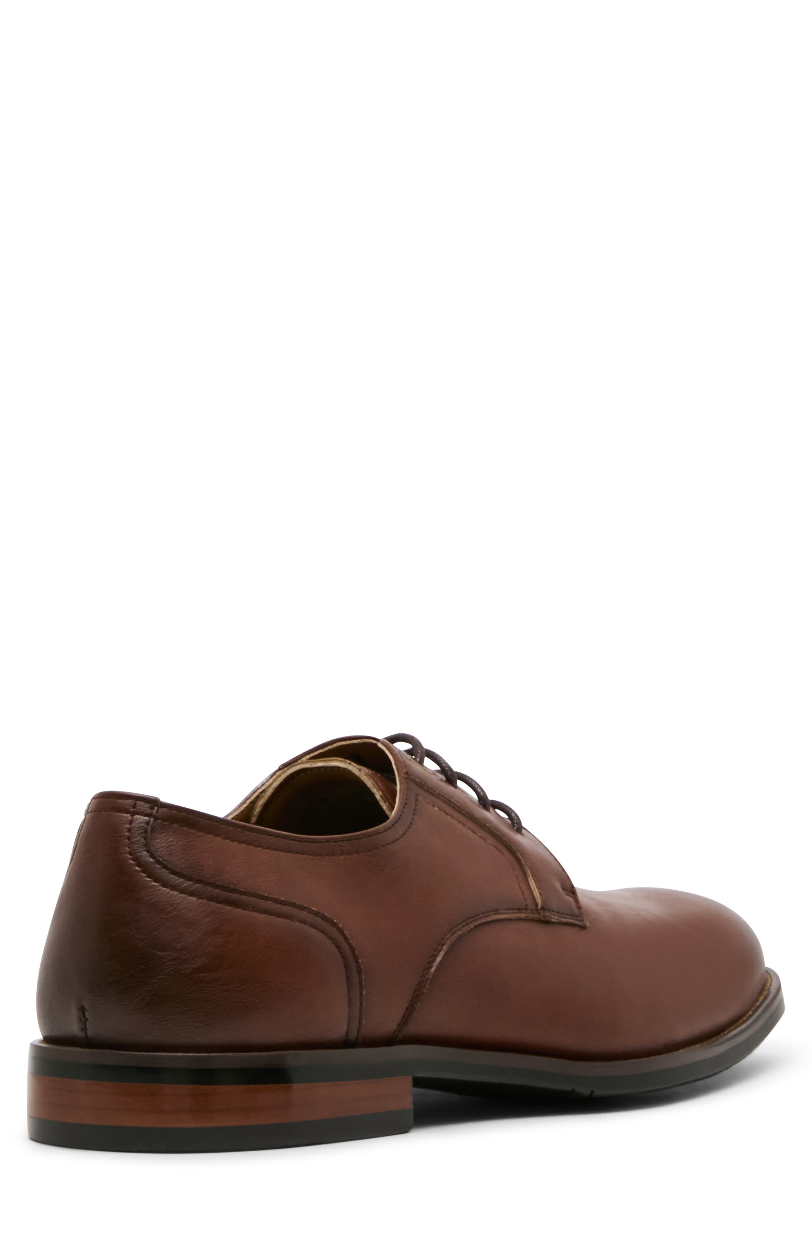 Damien Oxford, Alternate, color, COGNAC LEATHER PU
