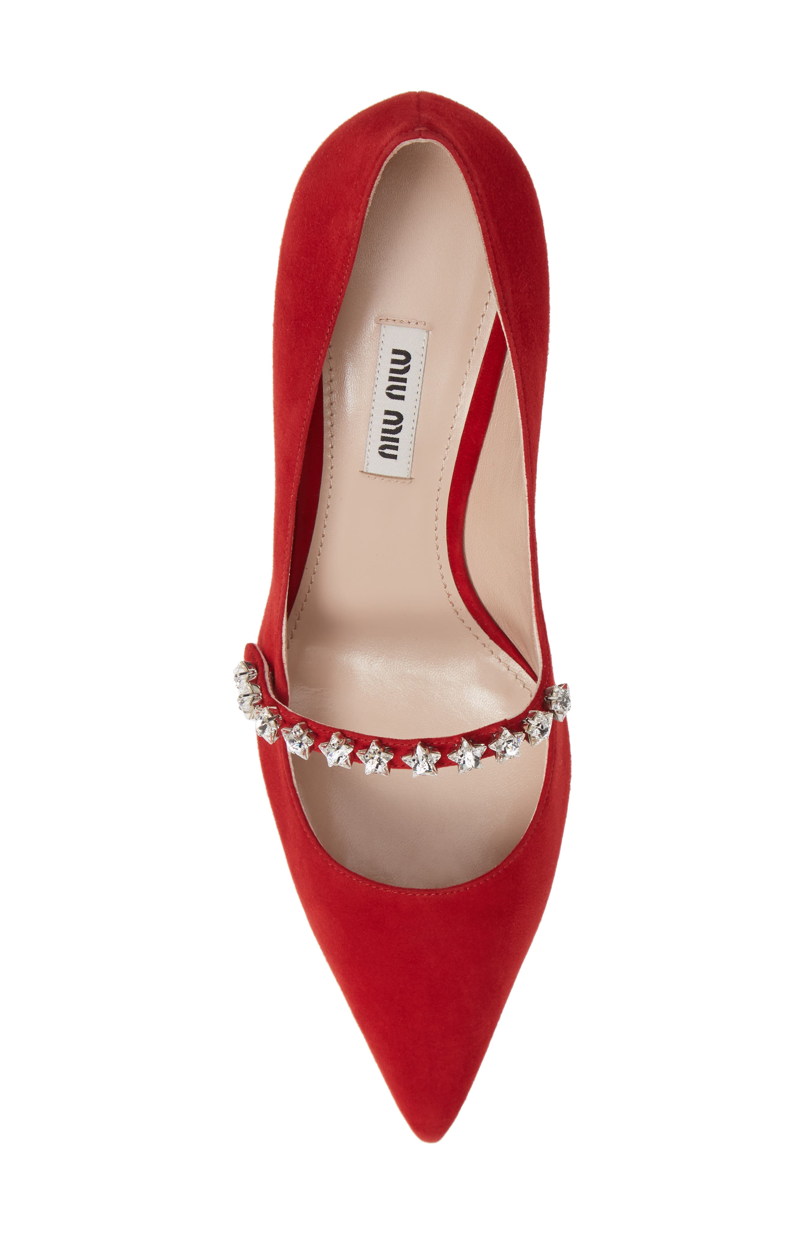 Miu Miu Jewel Star Mary Jane Pump, Alternate, color, 