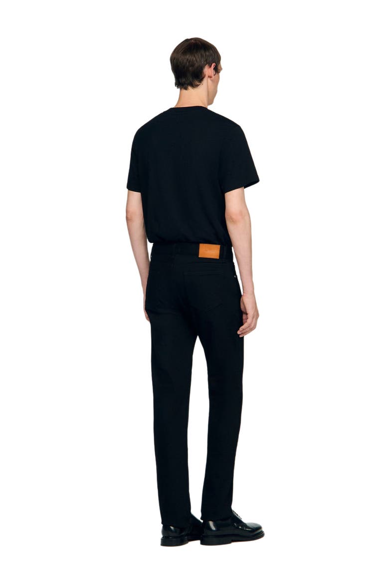 Slim-fit jeans, Alternate, color, Black