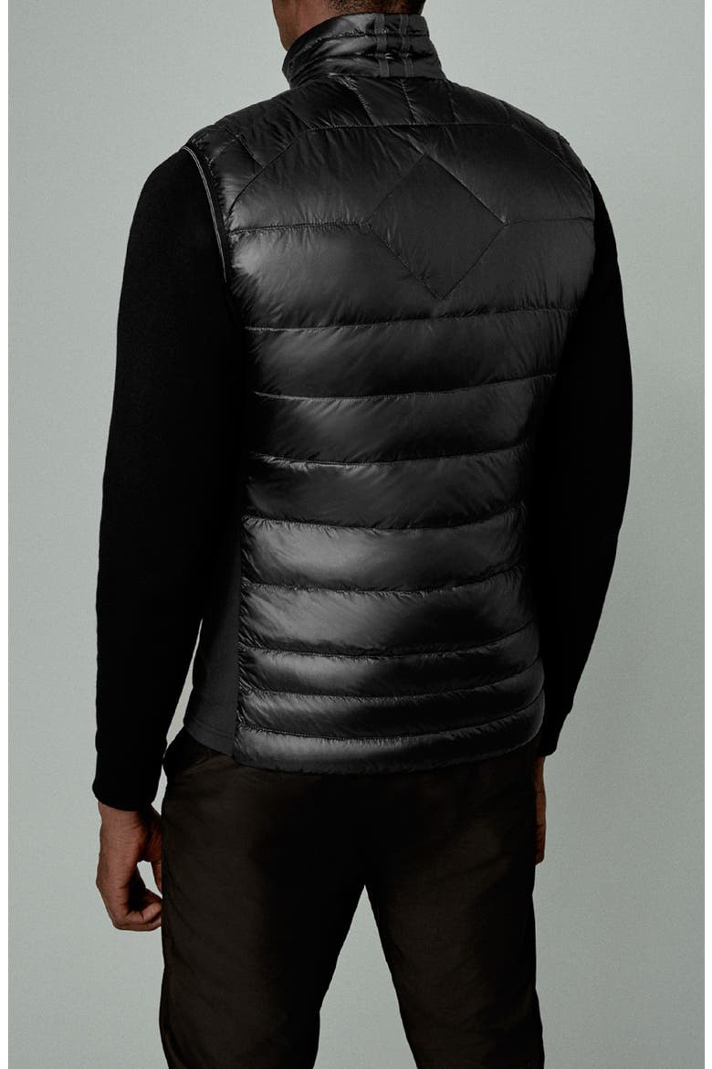 Hybridge Lite 800 Fill Power Down Vest, Alternate, color, BLACK - NOIR