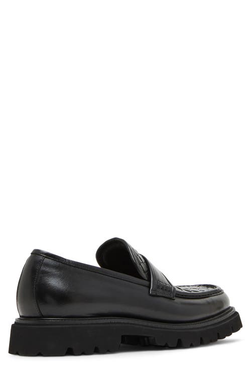 Steve Madden Strandd Lug Sole Loafer In Black