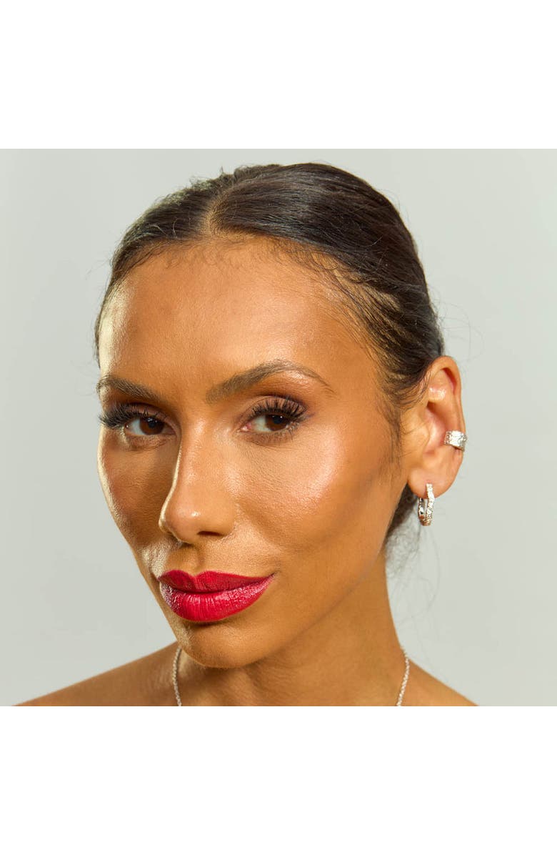 Lucy Quartermaine Hula Ear Cuff, Alternate, color, Sterling Silver