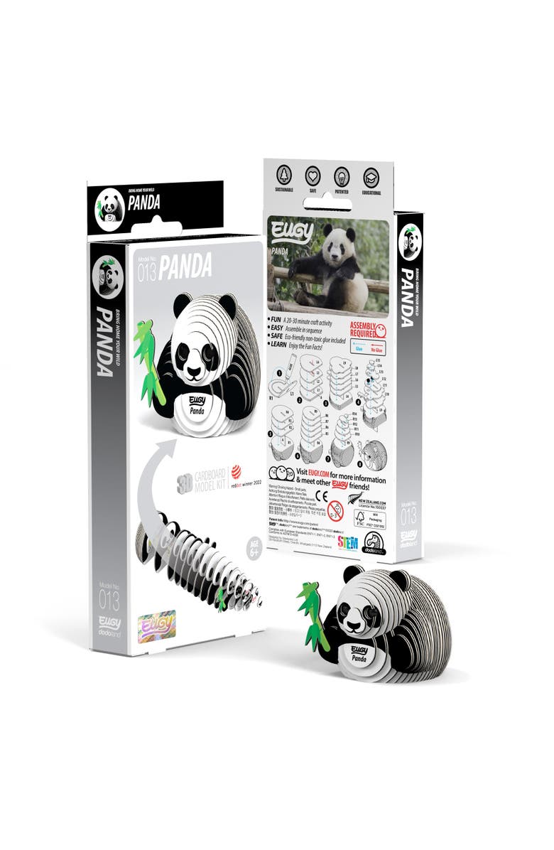 Eugy Puzzles Panda 3D Puzzle, Main, color, NO COLOR