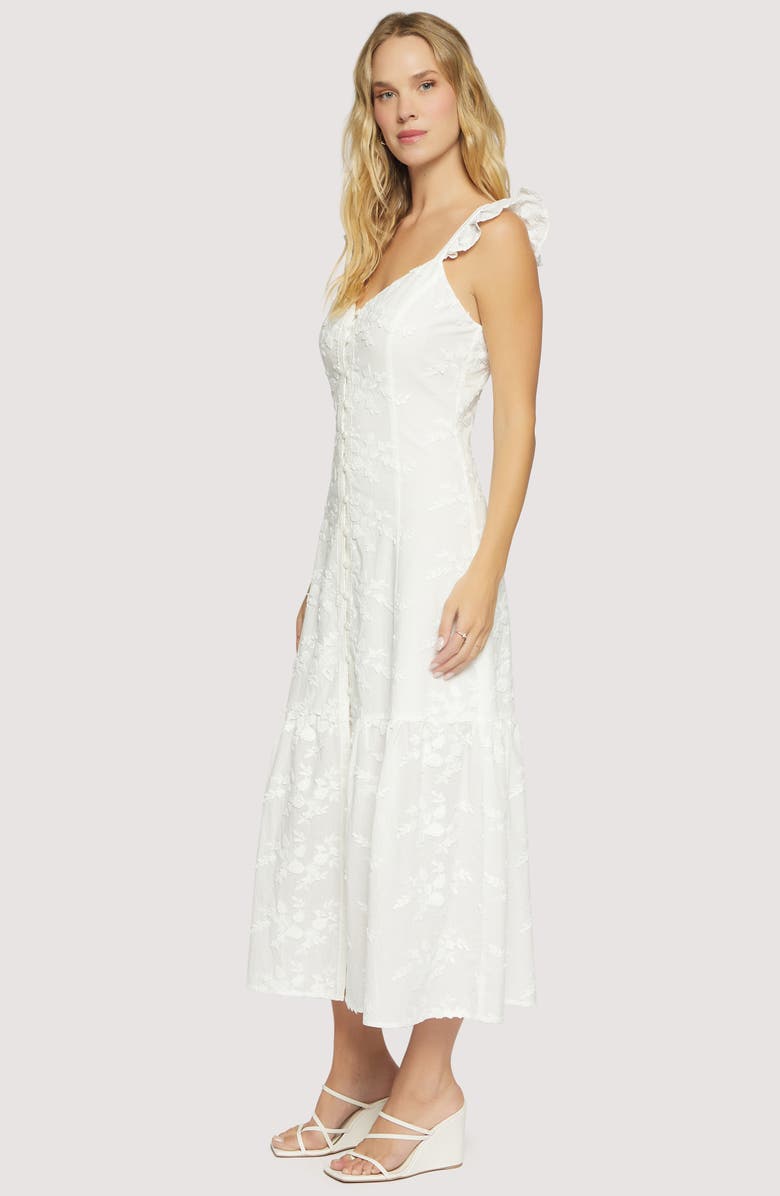 Lost + Wander Dolce Amore Maxi Dress, Alternate, color, Off-White