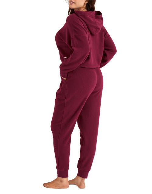 Adore Me Davinia Hoodie And Joggers Set In Red