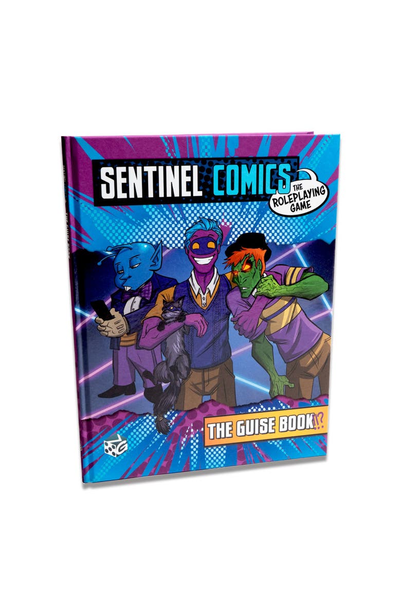 Greater Than Games The Roleplaying Game Guise Book! Expansion Hardcover Book, Main, color, Multicolored