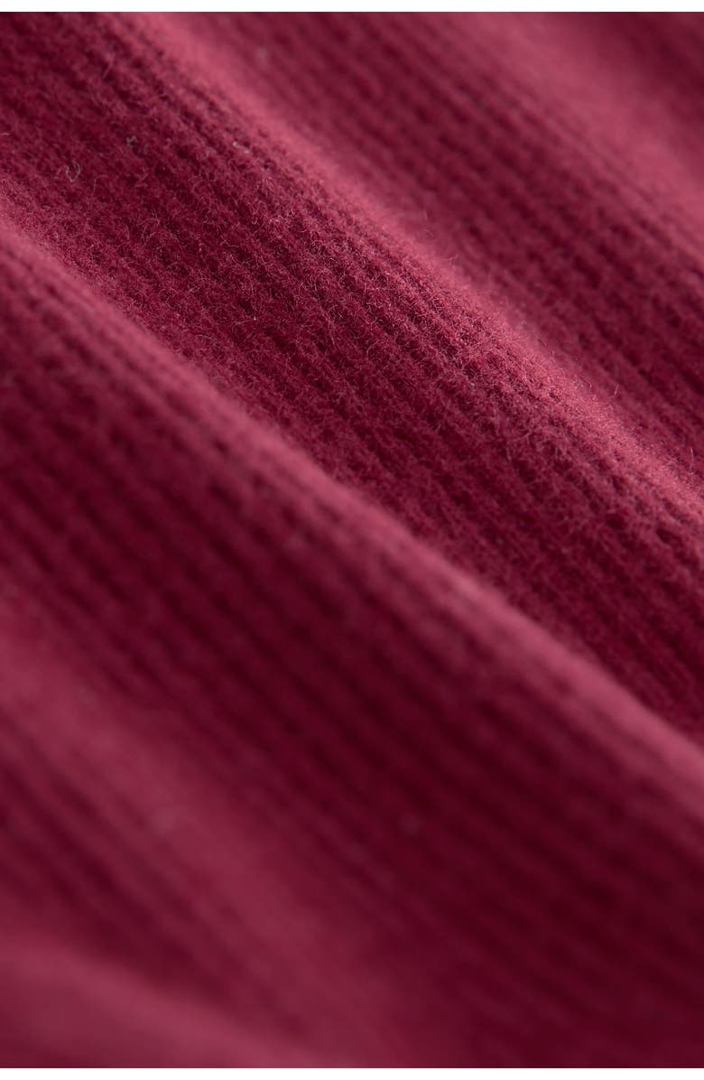 NEXT Kids' Lettuce Hem Flare Leg Leggings, Alternate, color, Red