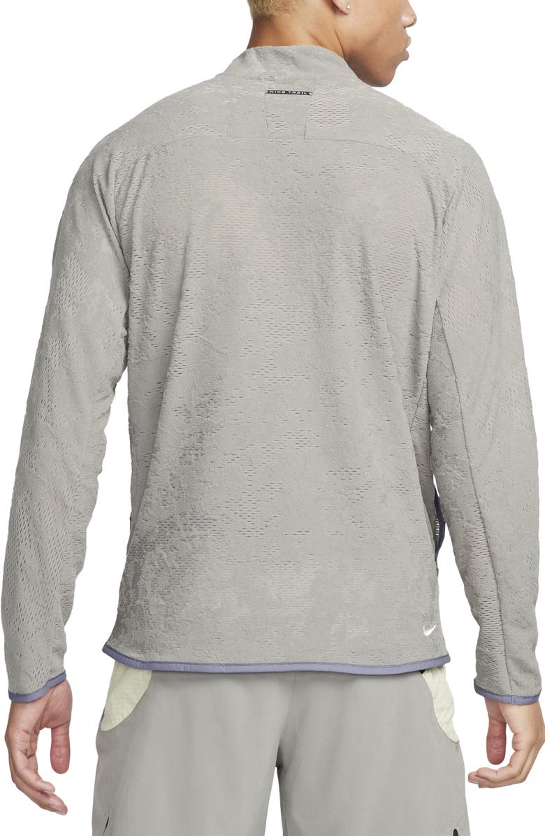 Nike Dri-FIT Half Zip Midlayer Trail Running Top, Alternate, color,