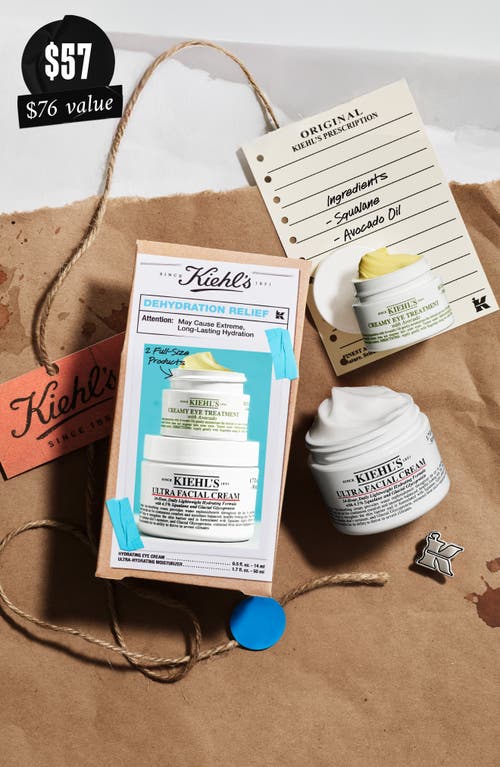 KIEHL'S SINCE 1851 KIEHL'S SINCE 1851 DEHYDRATION RELIEF GIFT SET $76 VALUE