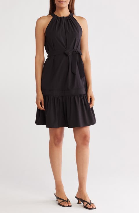 Halter Neck Sleeveless Dress