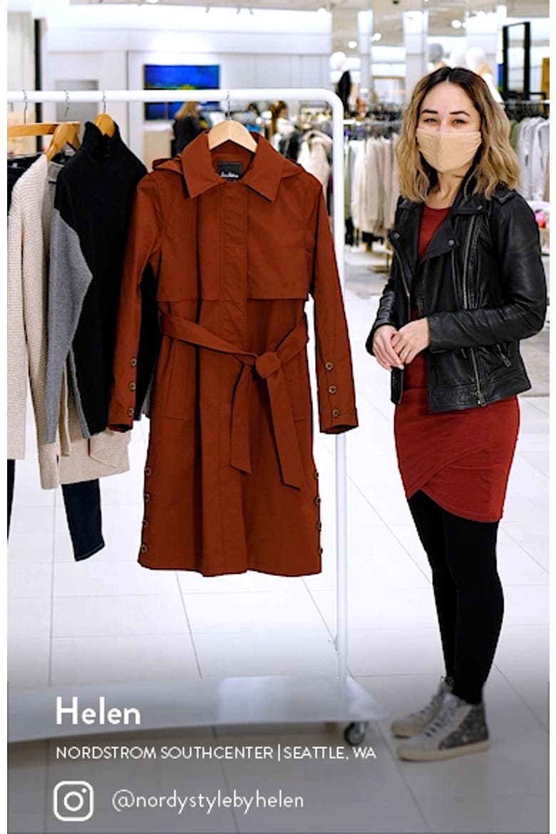Water Repellent Trench Coat video
