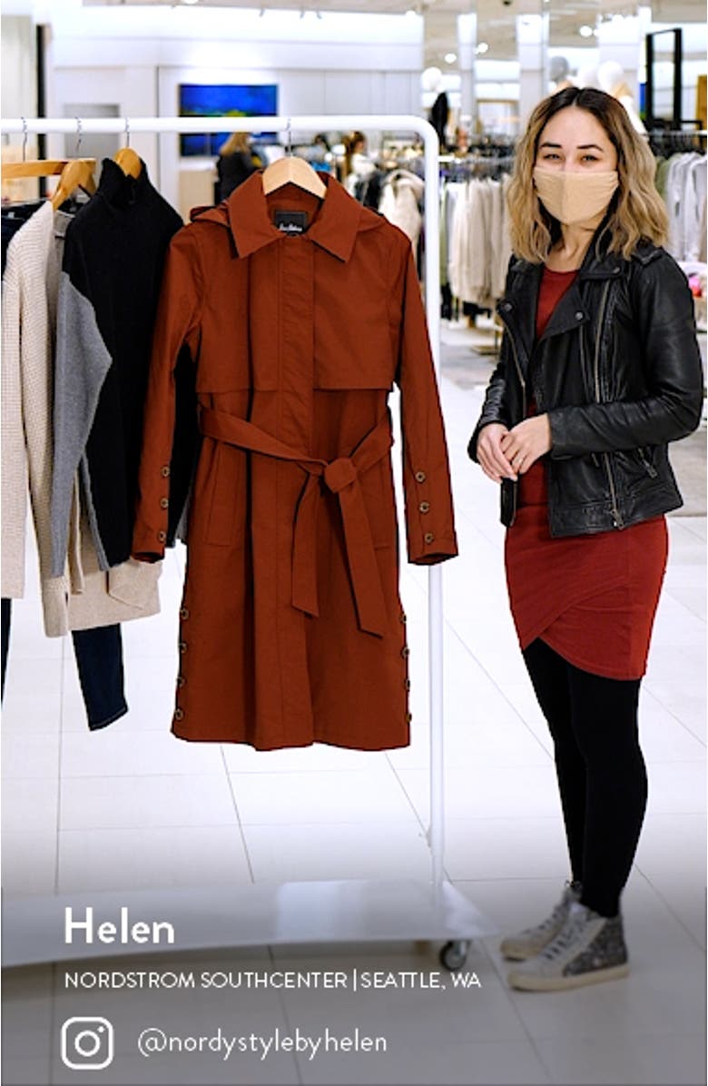 Water Repellent Trench Coat, sales video thumbnail