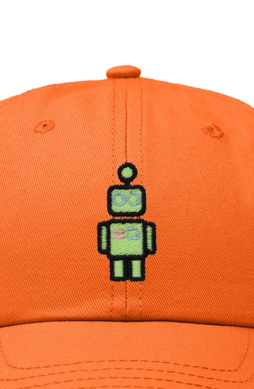 Dalix Robot Hat In Orange