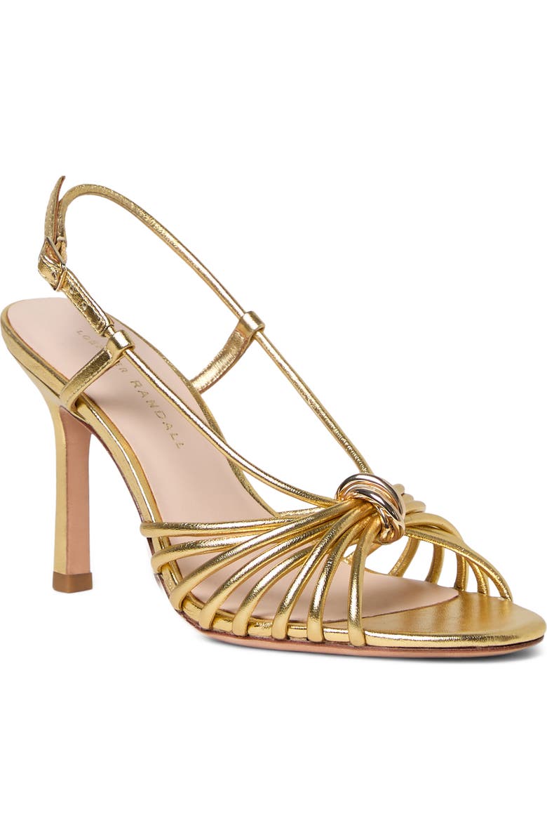 Loeffler Randall Mareka Slingback Sandal, Main, color, Gold