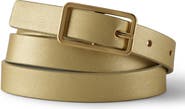 Lands' End Reversible Skinny Belt
