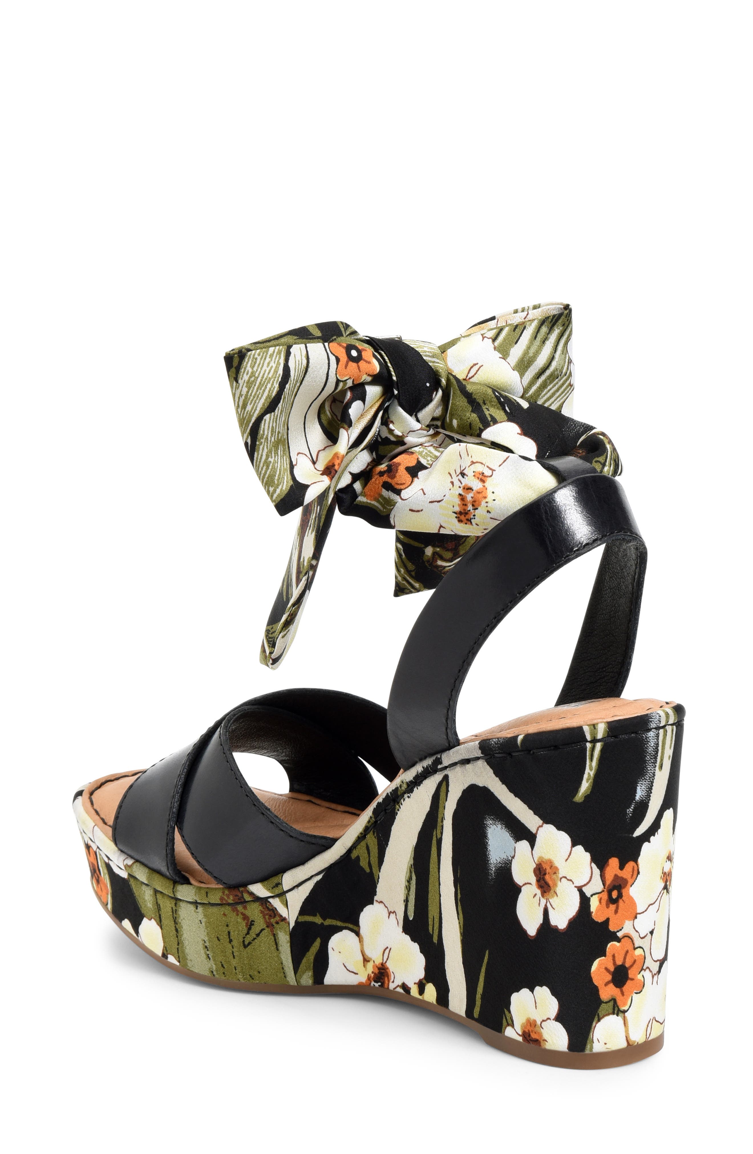 Børn Salton Platform Wedge Sandal, Alternate, color, 