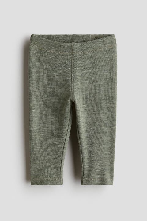 Merino Wool Jersey Leggings