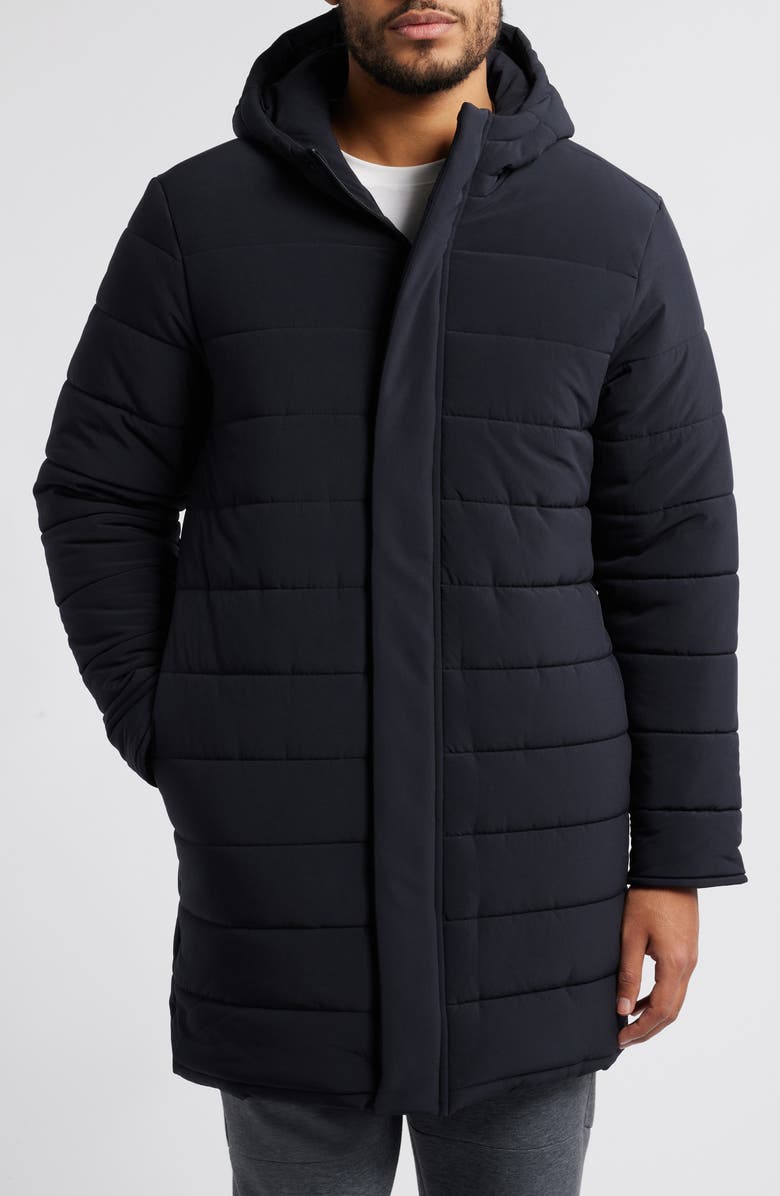 Zella Raid Longline Puffer Jacket, Alternate, color, 