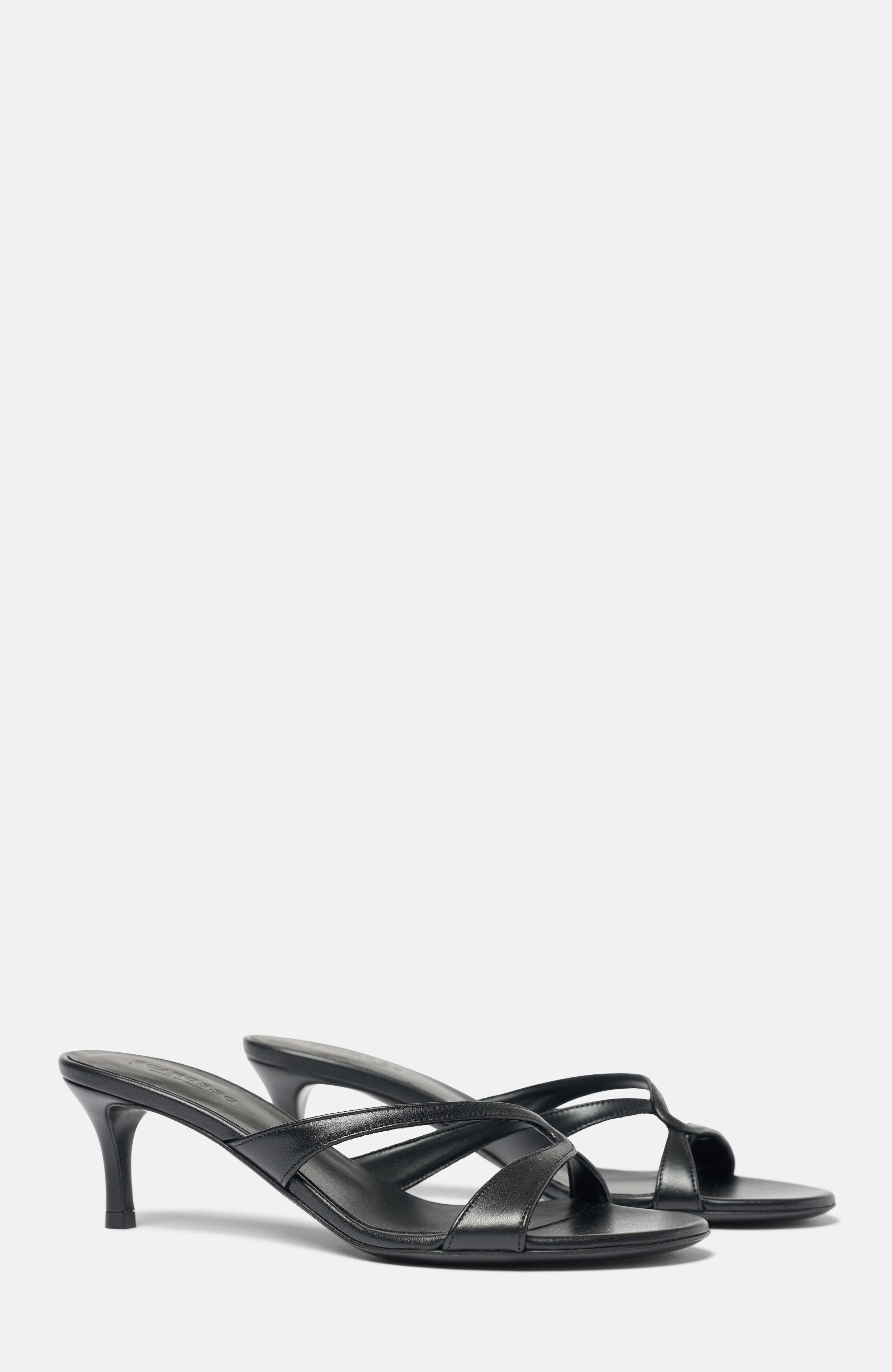 SCAROSSO Pauli Sandals, Alternate, color, Black - Calf