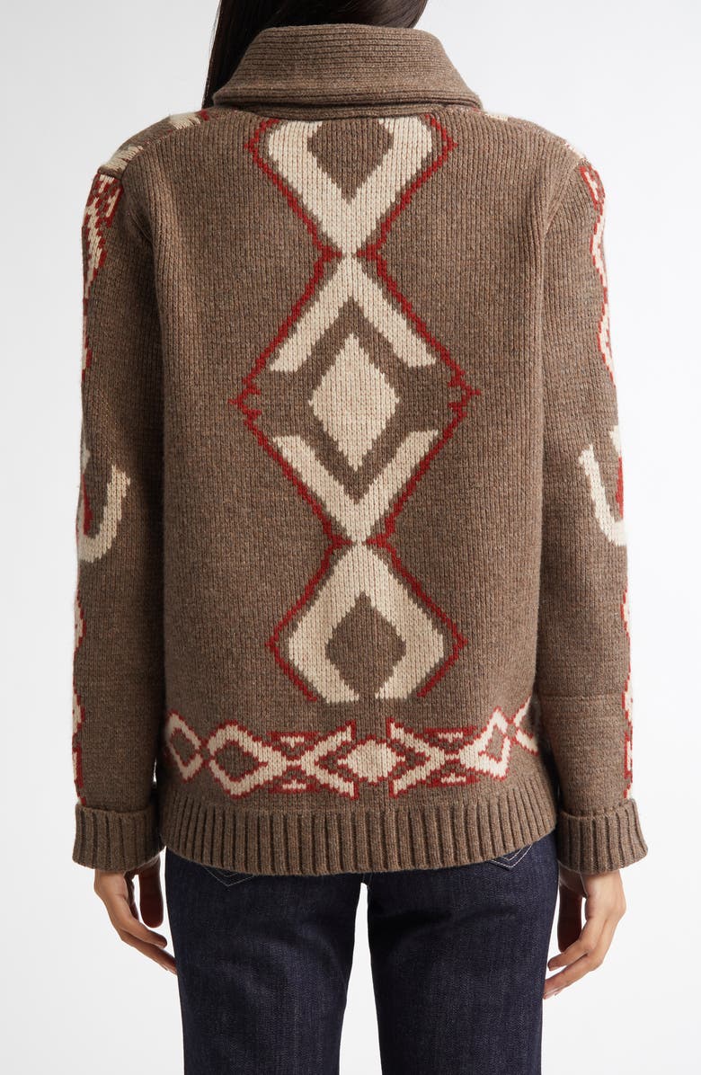 Pendleton Heritage Lambswool Cardigan, Alternate, color, 