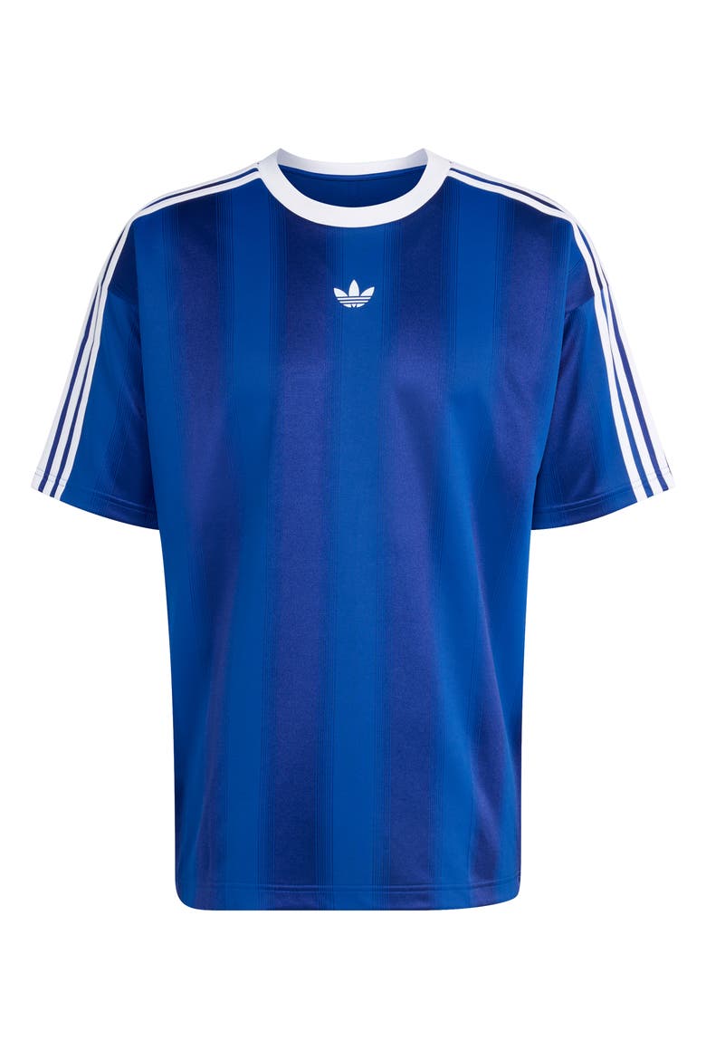 Adicolor Recycled Polyester Jacquard Jersey, Alternate, color, COLLEGIATE ROYAL