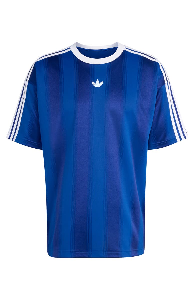 adidas Adicolor Recycled Polyester Jacquard Jersey, Alternate, color, Collegiate Royal