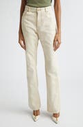 Balmain High Waist Tailored Jeans