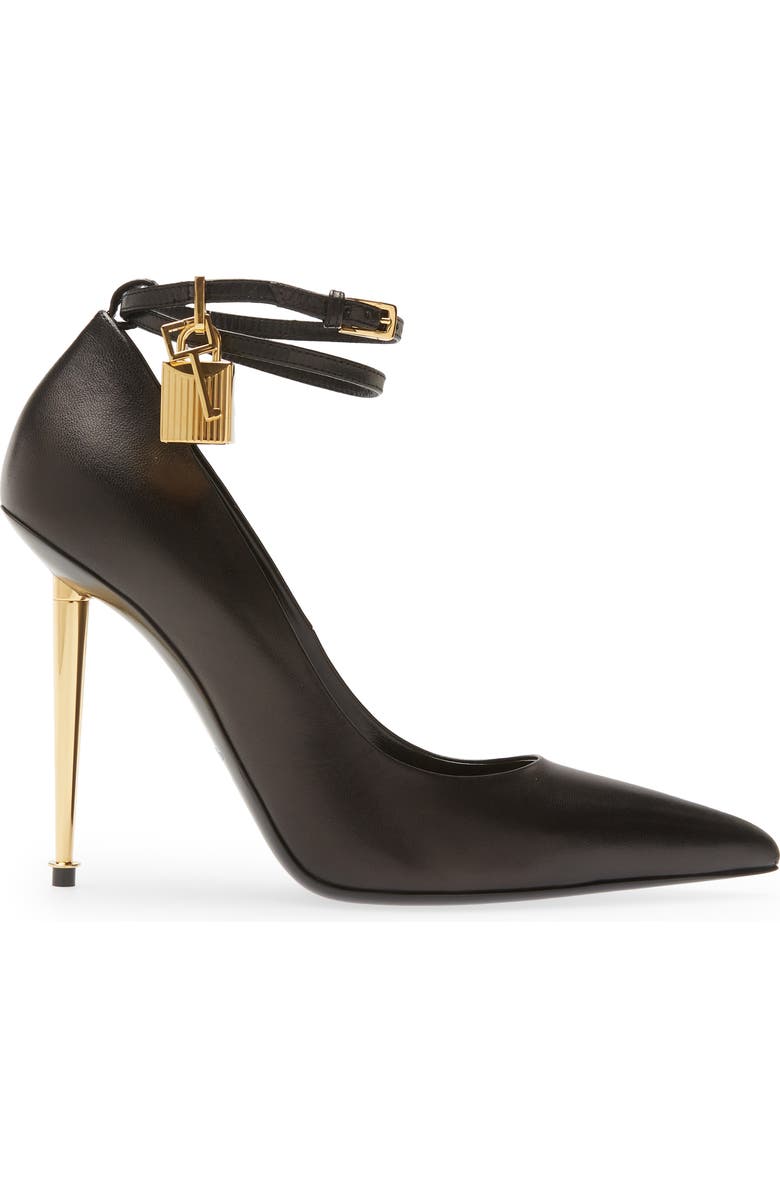 TOM FORD Padlock Pointed Toe Pump, Alternate, color,