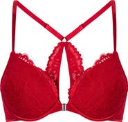 Hunkemöller Whitney Floral Underwire Front Clasp Push-Up Bra