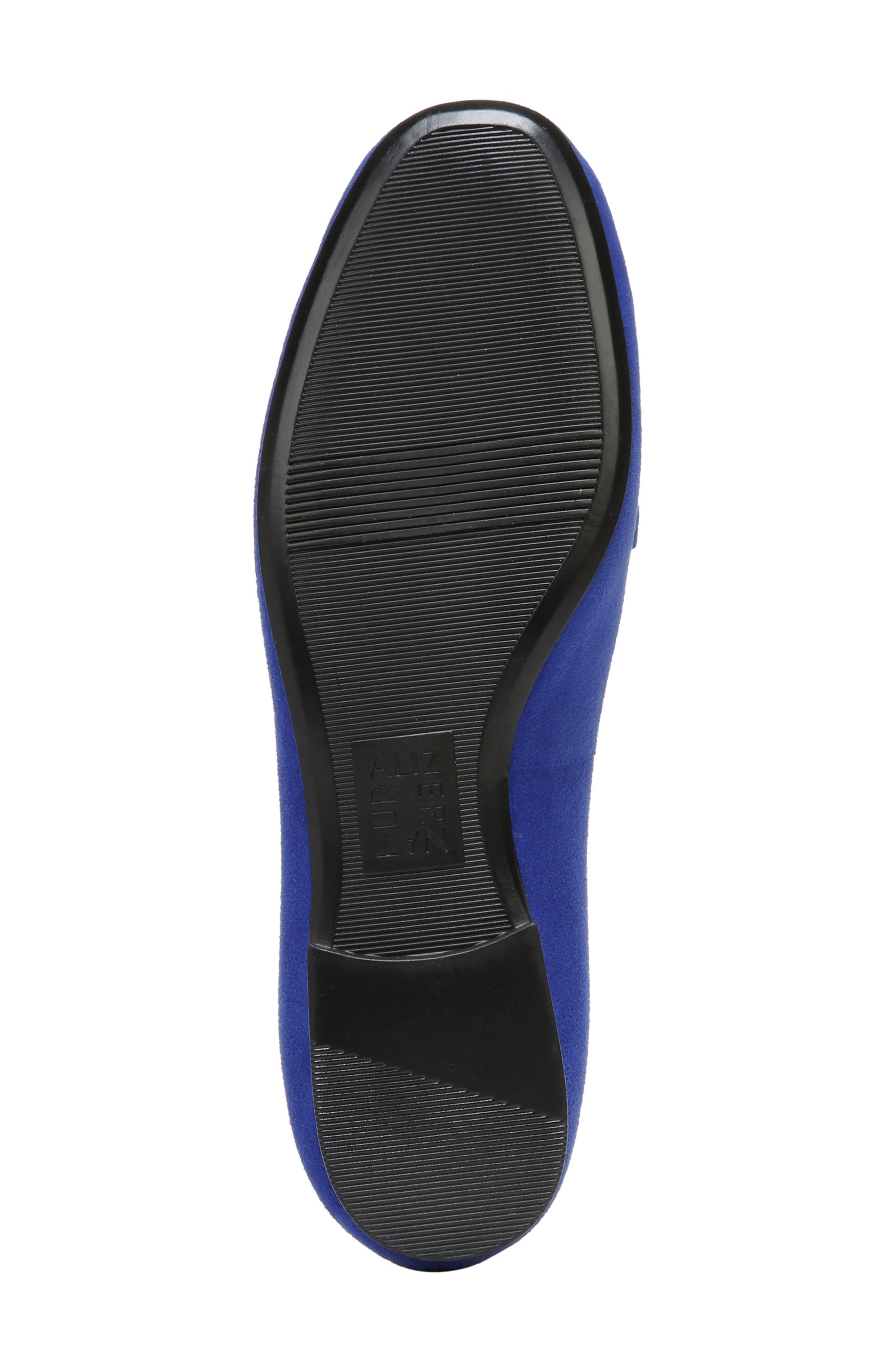 Emiline Loafer, Alternate, color, HARBOR BLUE LEATHER