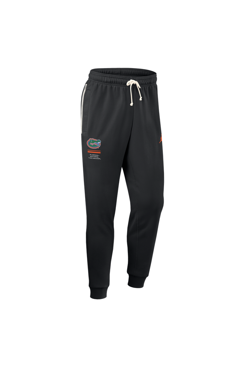 Men's Jordan Brand Black Florida Gators 2026 Sideline Standard Issue Dri-FIT Taper Pants, Alternate, color, Black
