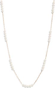 Nordstrom Freshwater Pearl Station Necklace