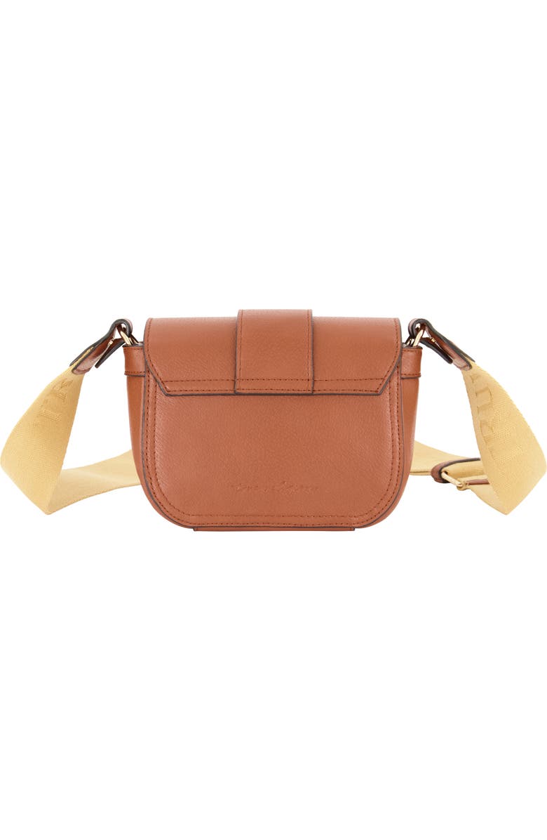 True Religion Mini Flap Crossbody, Alternate, color, Cognac