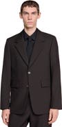 SANDRO Virgin Wool Suit Jacket