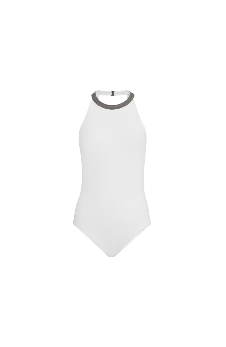 Brunello Cucinelli One-piece swimsuit, Main, color, White