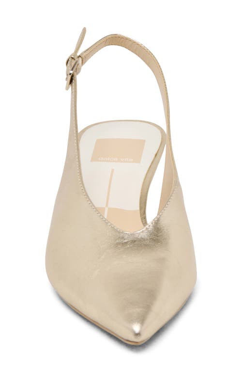 Dolce Vita Alenna Slingback Pointed Toe Kitten Heel Pump