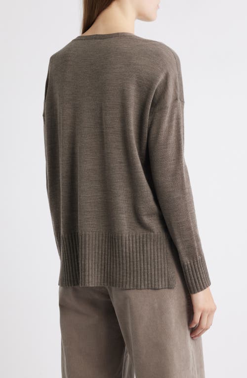 Eileen Fisher Boxy Merino Wool Sweater