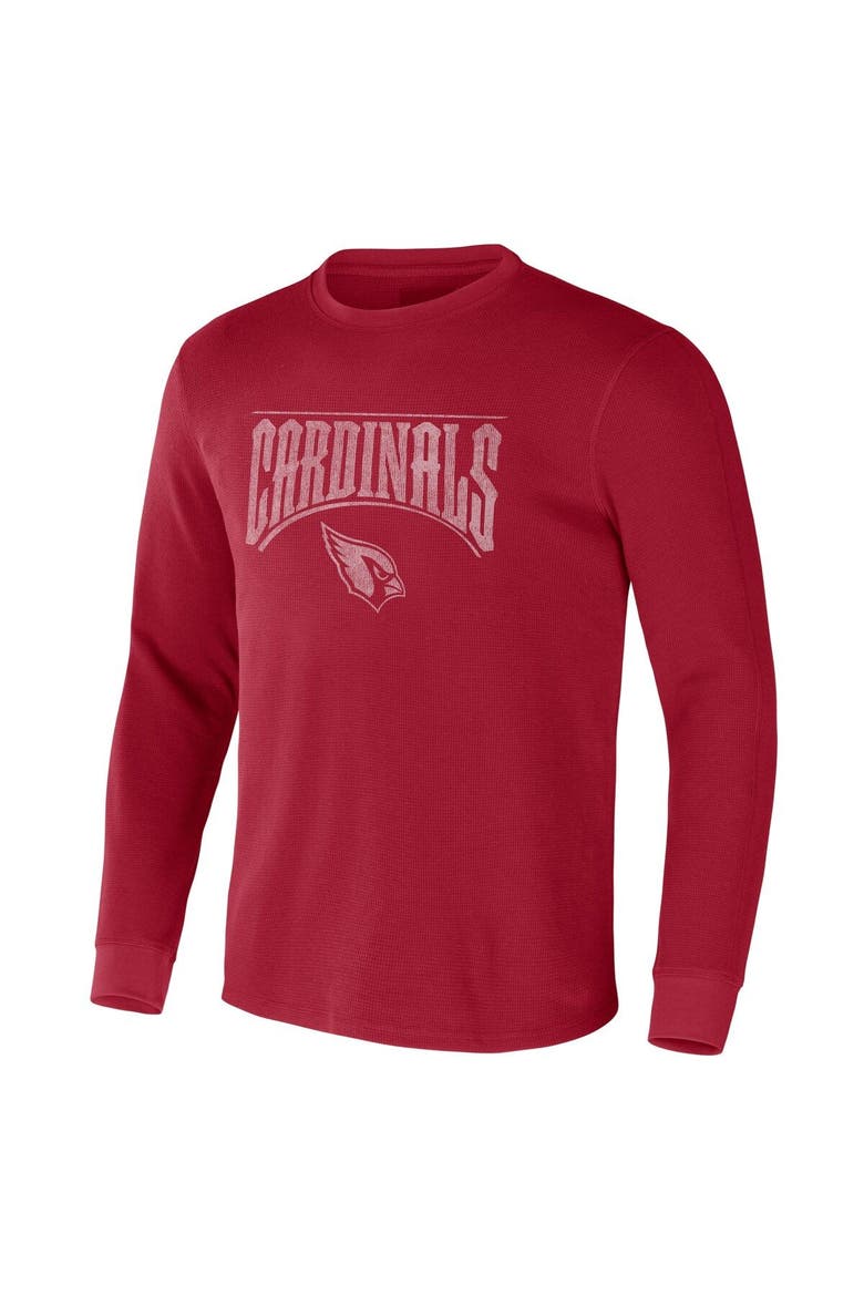 Men's NFL x Darius Rucker Collection by Fanatics Cardinal Arizona Cardinals Long Sleeve Thermal T-Shirt, Alternate, color, Cardinal
