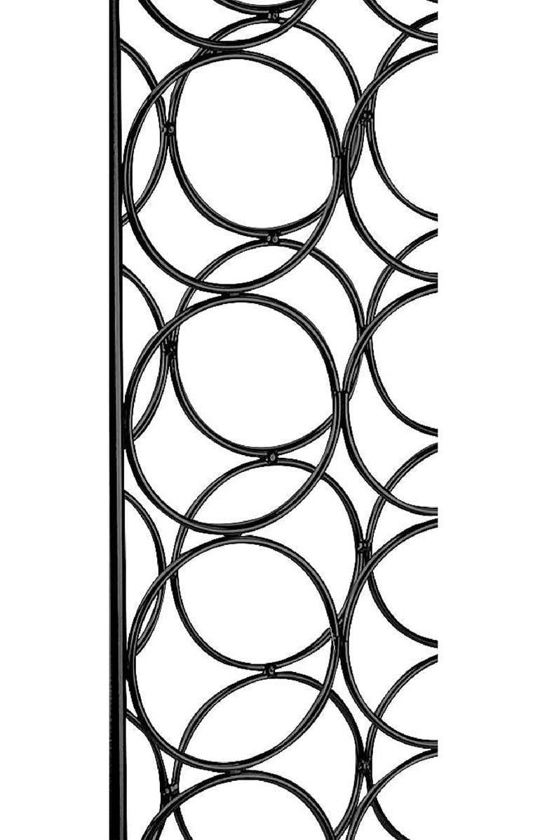 SORBUS Black 23 Bottle Bordeaux Chateau Wine Rack, Alternate, color,