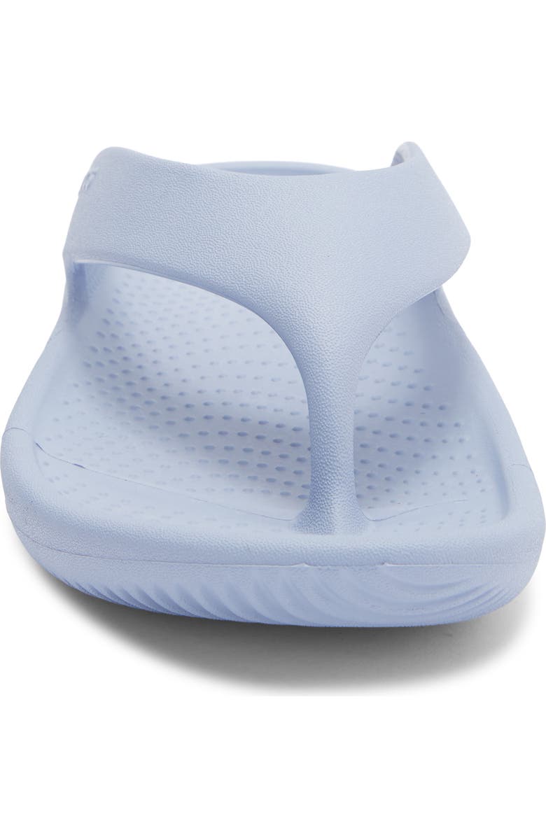 CROCS Mellow Recovery Flip Flop Sandal, Alternate, color, Blue Haze