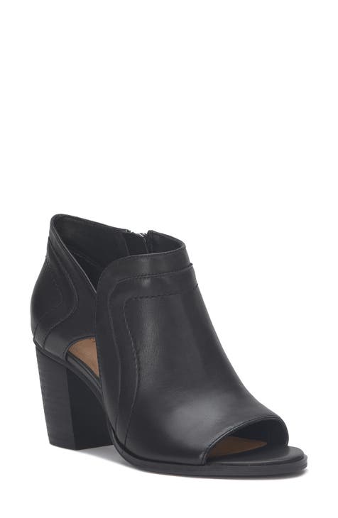 Women s Peep Toe Booties Nordstrom Rack