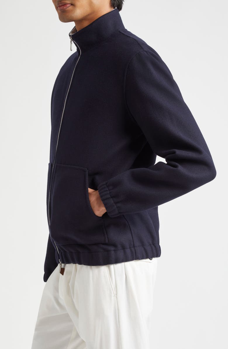 Eleventy Wool Double Face Jacket, Alternate, color, Navy Blue