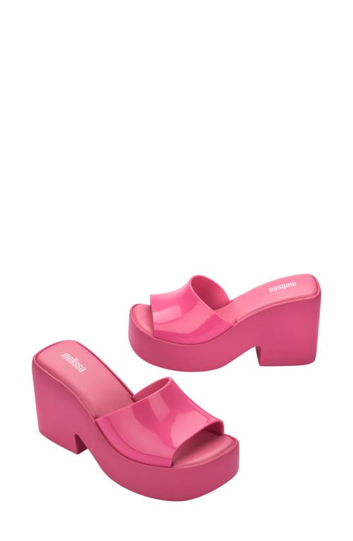 MELISSA MELISSA POSH PLATFORM SLIDE SANDAL