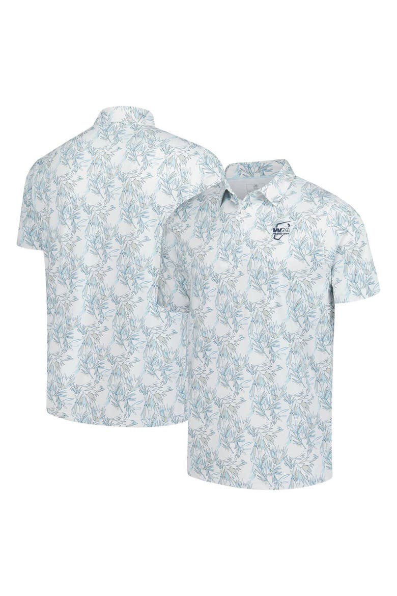 Men's Ahead  White WM Phoenix Open Hobbs Polo, Main, color, White