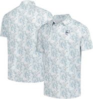 AHEAD Men's Ahead White WM Phoenix Open Hobbs Polo