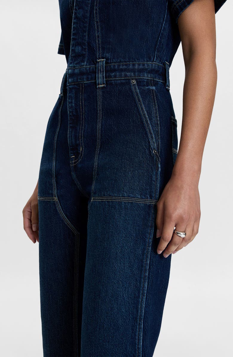 Pistola Jacob Wide Leg Denim Jumpsuit, Alternate, color,